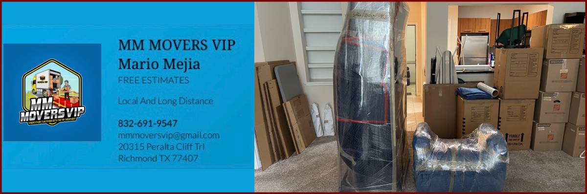 MM Movers VIP is a Moving Company in Richmond, TX